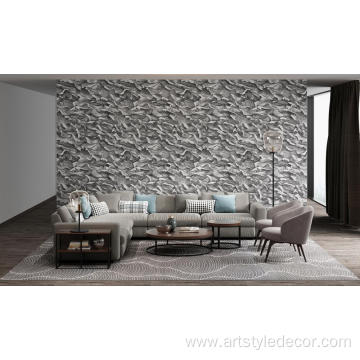 living room background wall non-woven wallpaper